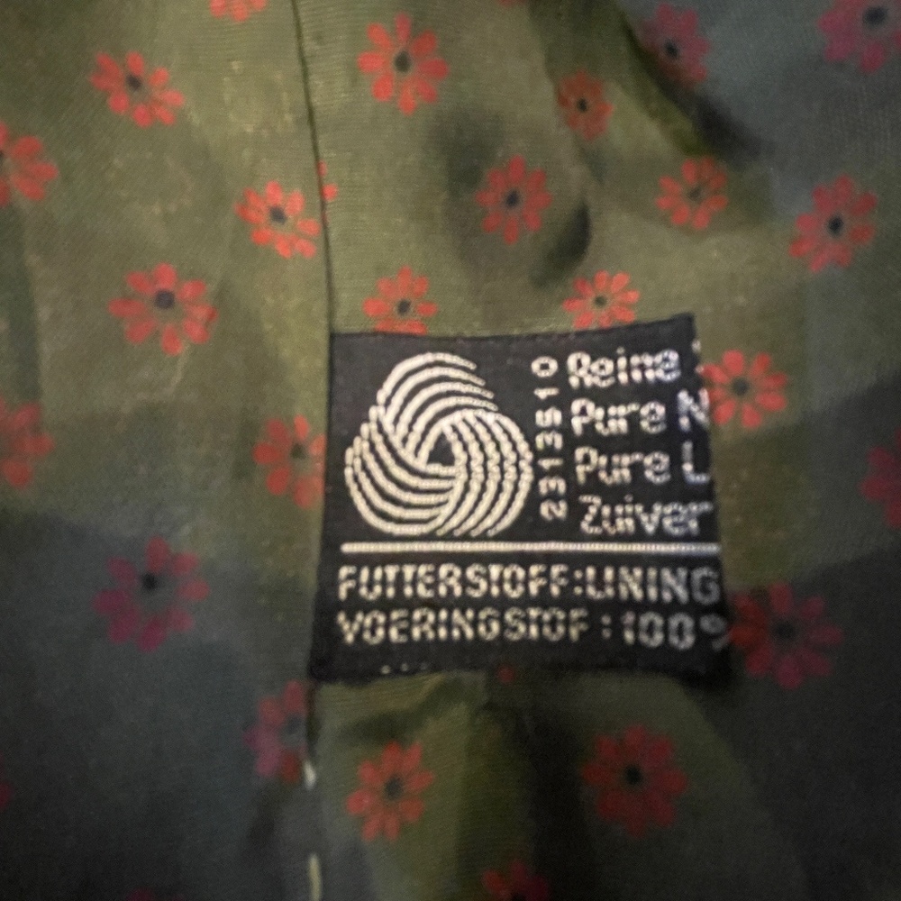 Vintage Erzherzog Johann Loden Green Wool Embroidered Blazer Size 38 (Small) - Picture 3 of 16